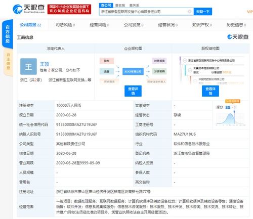 科技巨頭攜手布局浙江 網(wǎng)易、聯(lián)通、移動、阿里等共同成立新公司